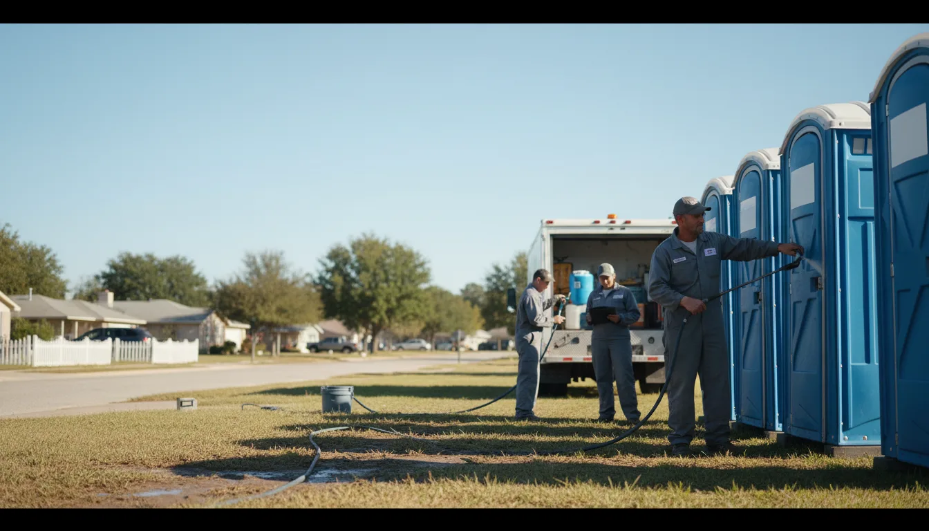 Long-Term Portable Toilet Rental in Hull, IL near me
